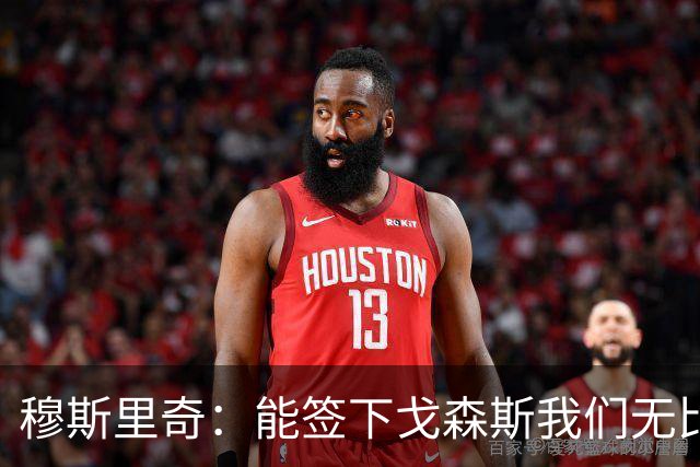 穆斯里奇：能签下戈森斯我们无比欣喜，他是能带动全队进步的球员
